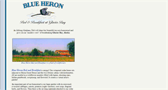 Desktop Screenshot of blueheronbnb.net