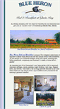 Mobile Screenshot of blueheronbnb.net